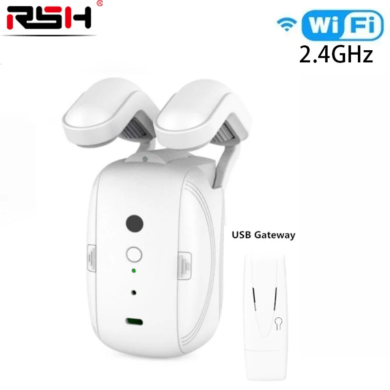 WIFI/BL Smart Curtain Robot Motor Smart Curtain Opener Roman Rod Rail Automatic Curtain Electric Curtain Robot Remote Control